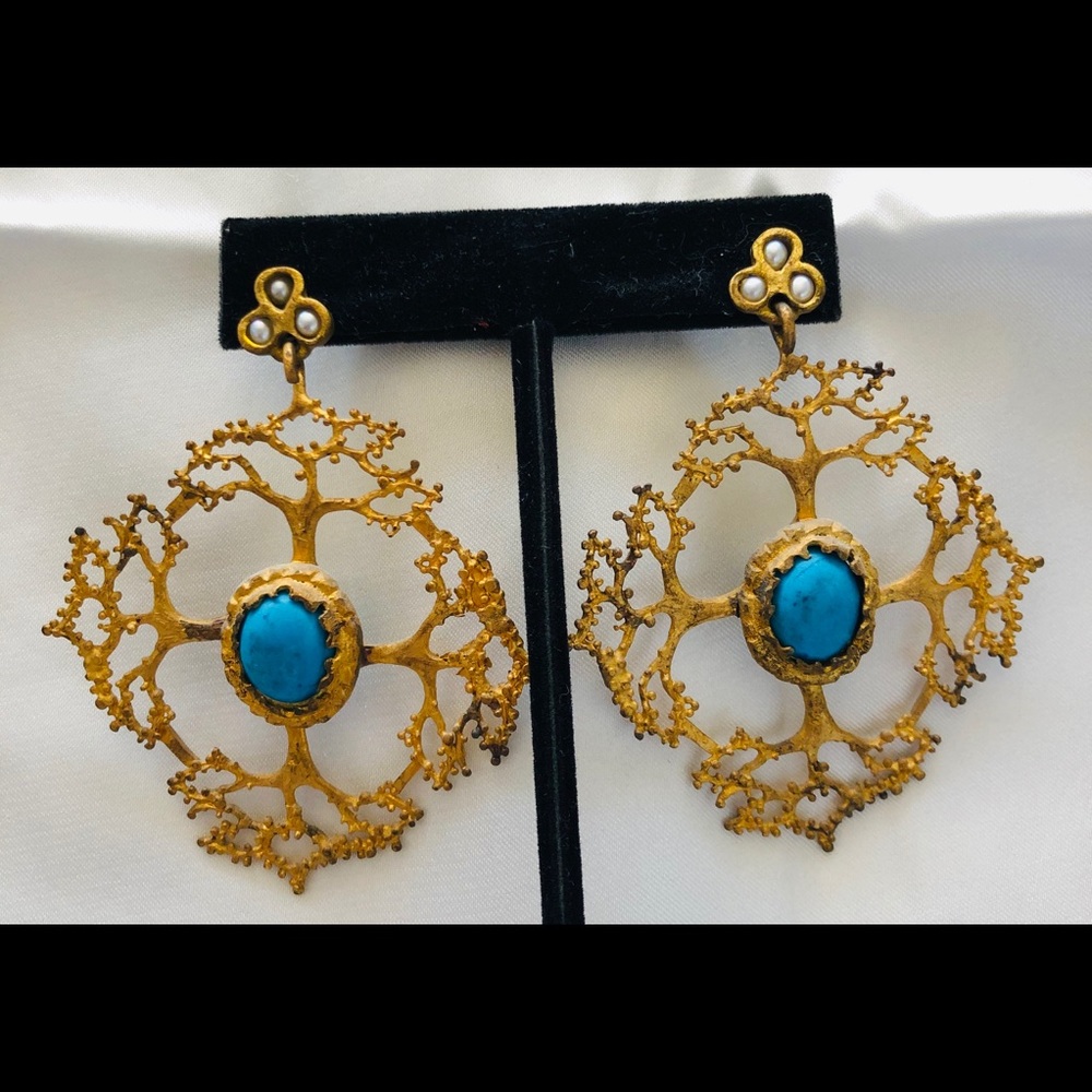 Unnamed Designer Gold plated Earrings